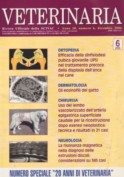 Veterinaria Anno 20, n. 6, Dicembre 2006