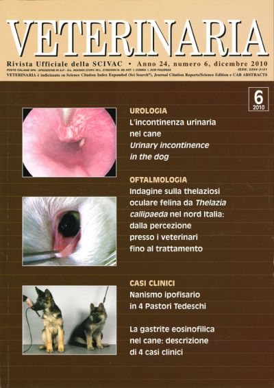 Veterinaria Anno 24, n. 6, Dicembre 2010