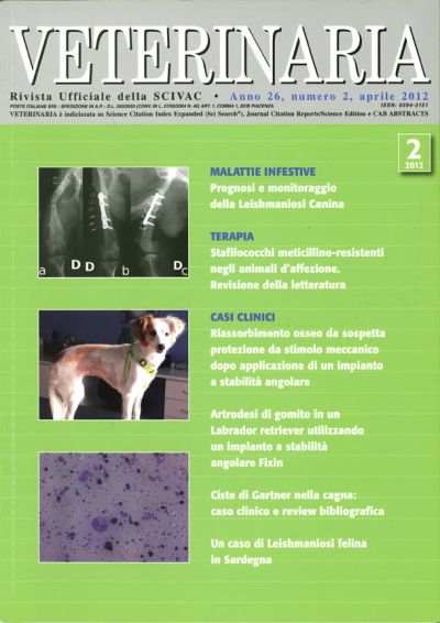 Veterinaria Anno 26, n. 2, Aprile 2012
