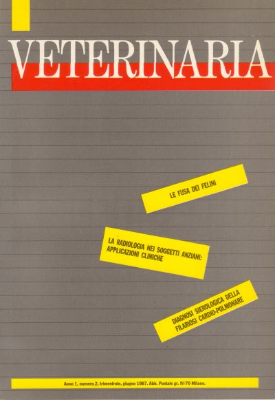 Veterinaria Anno 1, n. 2, 1987