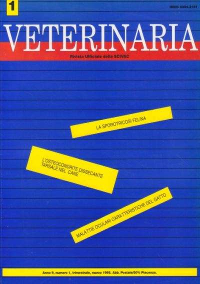 Veterinaria Anno 9, n. 1, 1995