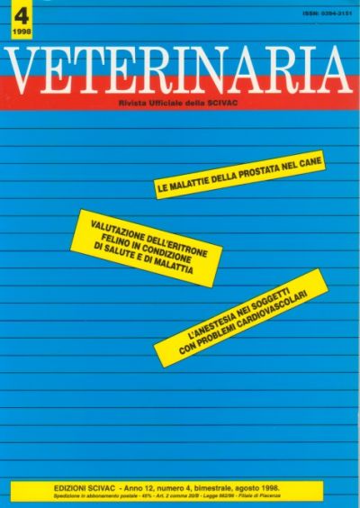Veterinaria Anno 12, n. 4, 1998