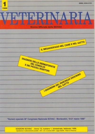 Veterinaria Anno 13, n. 1, 1999