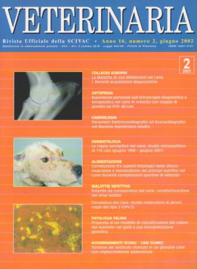 Veterinaria Anno 16, n. 2, 2002
