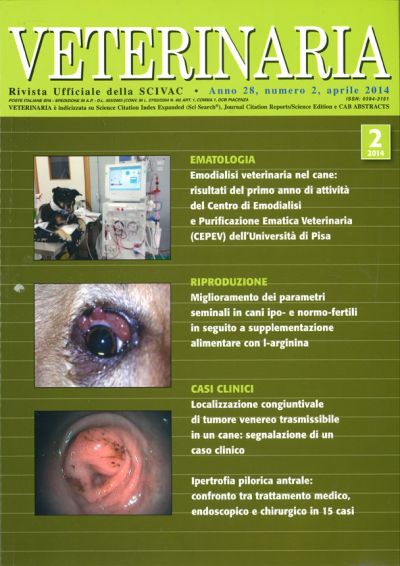 Veterinaria Anno 28, n. 2, Aprile 2014