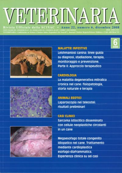 Veterinaria Anno 22, n. 6, Dicembre 2008