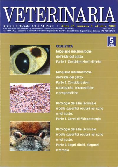 Veterinaria Anno 23, n. 5, Ottobre 2009
