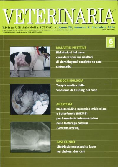 Veterinaria Anno 28, n. 6, Dicembre 2014