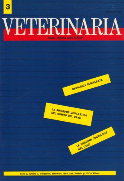Veterinaria Anno 2, n. 3, 1988