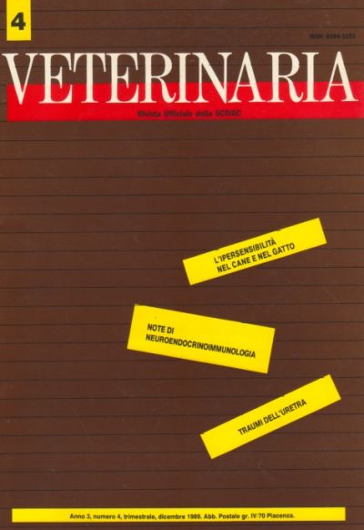 Veterinaria Anno 3, n. 4, 1989
