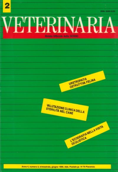 Veterinaria Anno 4, n. 2, 1990