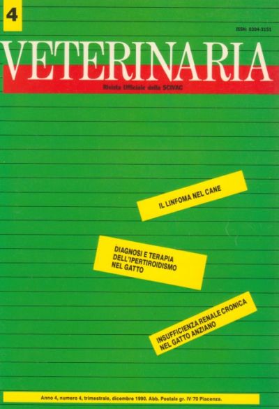 Veterinaria Anno 4, n. 4, 1990