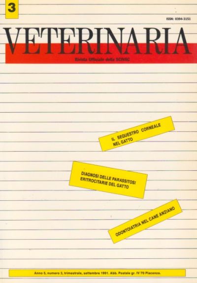 Veterinaria Anno 5, n. 3, 1991