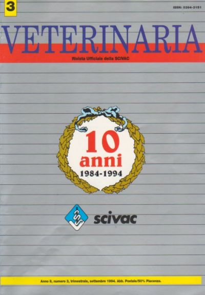 Veterinaria Anno 8, n. 3, 1994