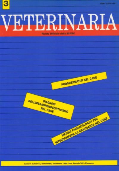 Veterinaria Anno 9, n. 3, 1995