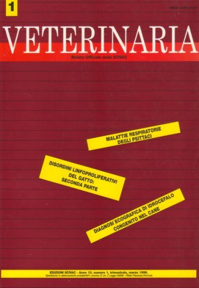 Veterinaria Anno 10, n. 1, 1996