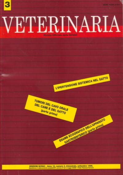 Veterinaria, Anno 10, n. 3, 1996