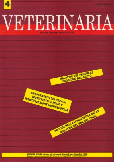 Veterinaria Anno 10, n. 4, 1996