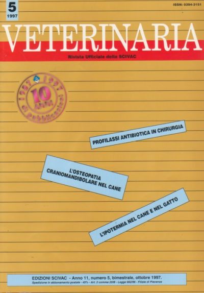 Veterinaria Anno 11, n. 5, 1997