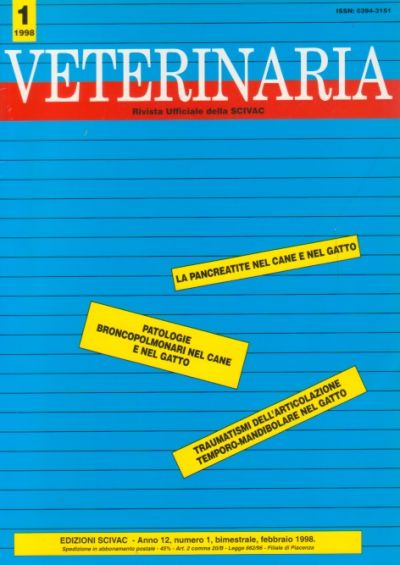 Veterinaria Anno 12, n. 1, 1998