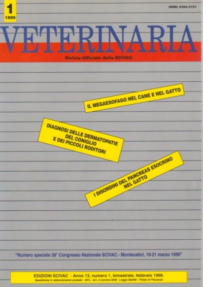 Veterinaria Anno 13, n. 1, 1999