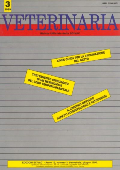 Veterinaria Anno 13, n. 3, 1999