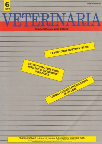 Veterinaria Anno 13, n. 6, 1999 - Supplemento