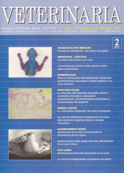 Veterinaria Anno 15, n. 2, 2001